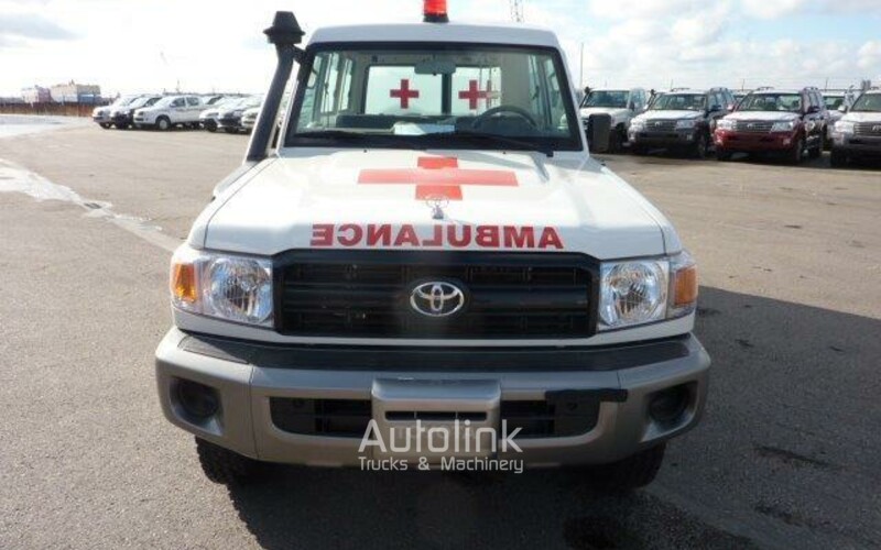Toyota land cruiser 78 metal top hzj 78 4.2l diesel ambulance