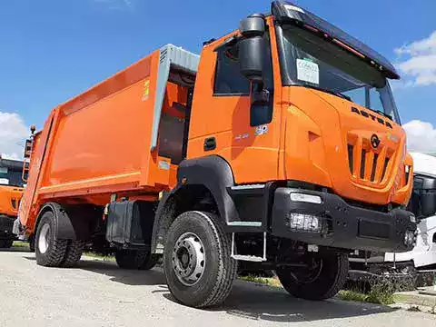 Camiones Iveco Astra Camión de basura - export Afrique 