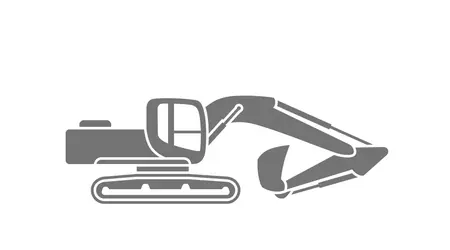 Ingeniería civil y carreteras  Pala hidráulica Africa import/export low price no taxes